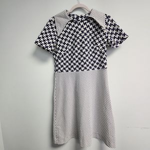 Vintage patterned dress size large